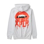 Fang White Hoodie - Image 2