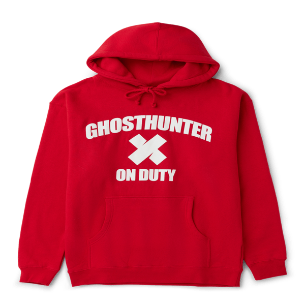 Ghost Hunter Hoodie Red Ghost Hunter Hoodie Red